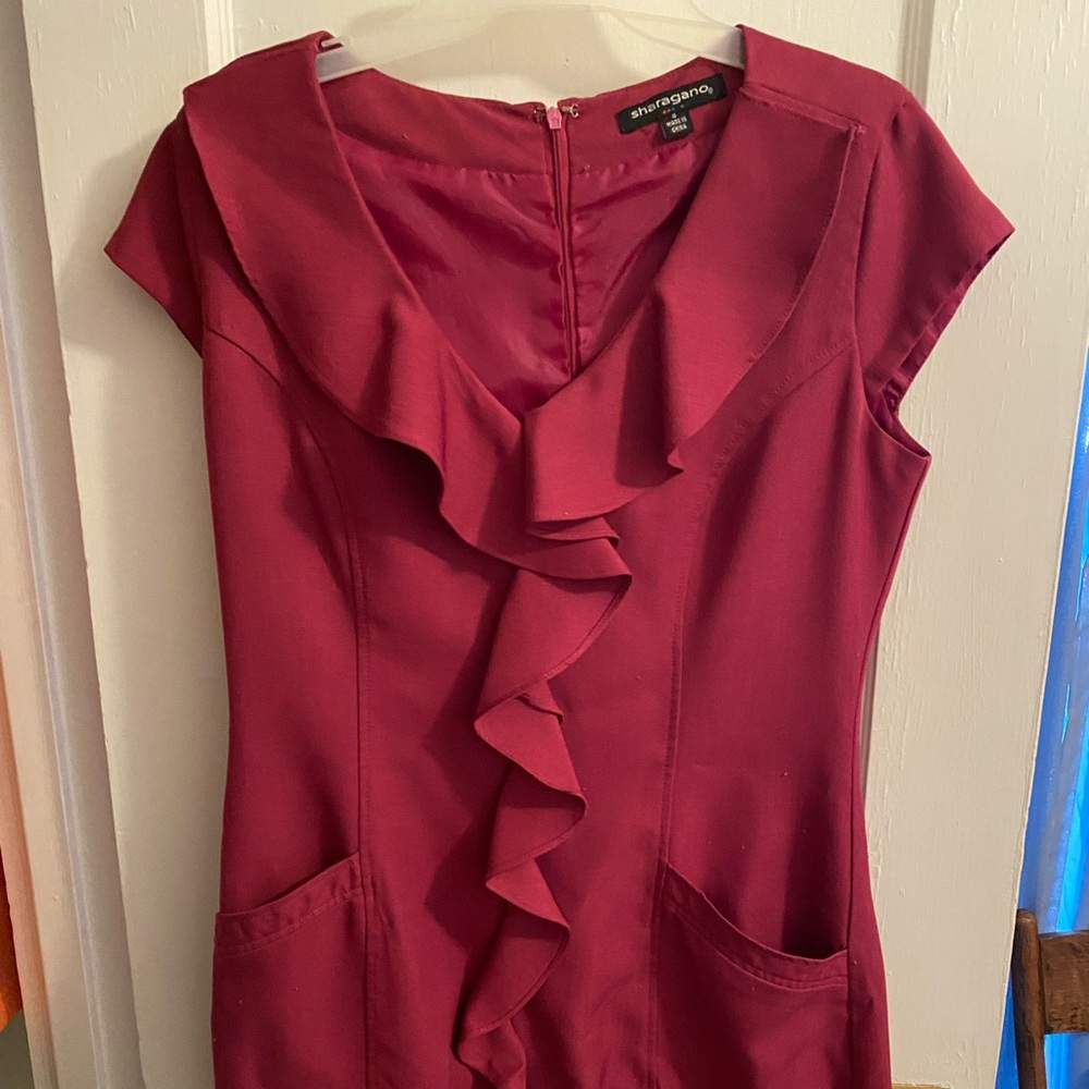 Burgundy Dress